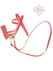 Ogłowie klasyczne z wodzami dla Hobby Horse .jpeg